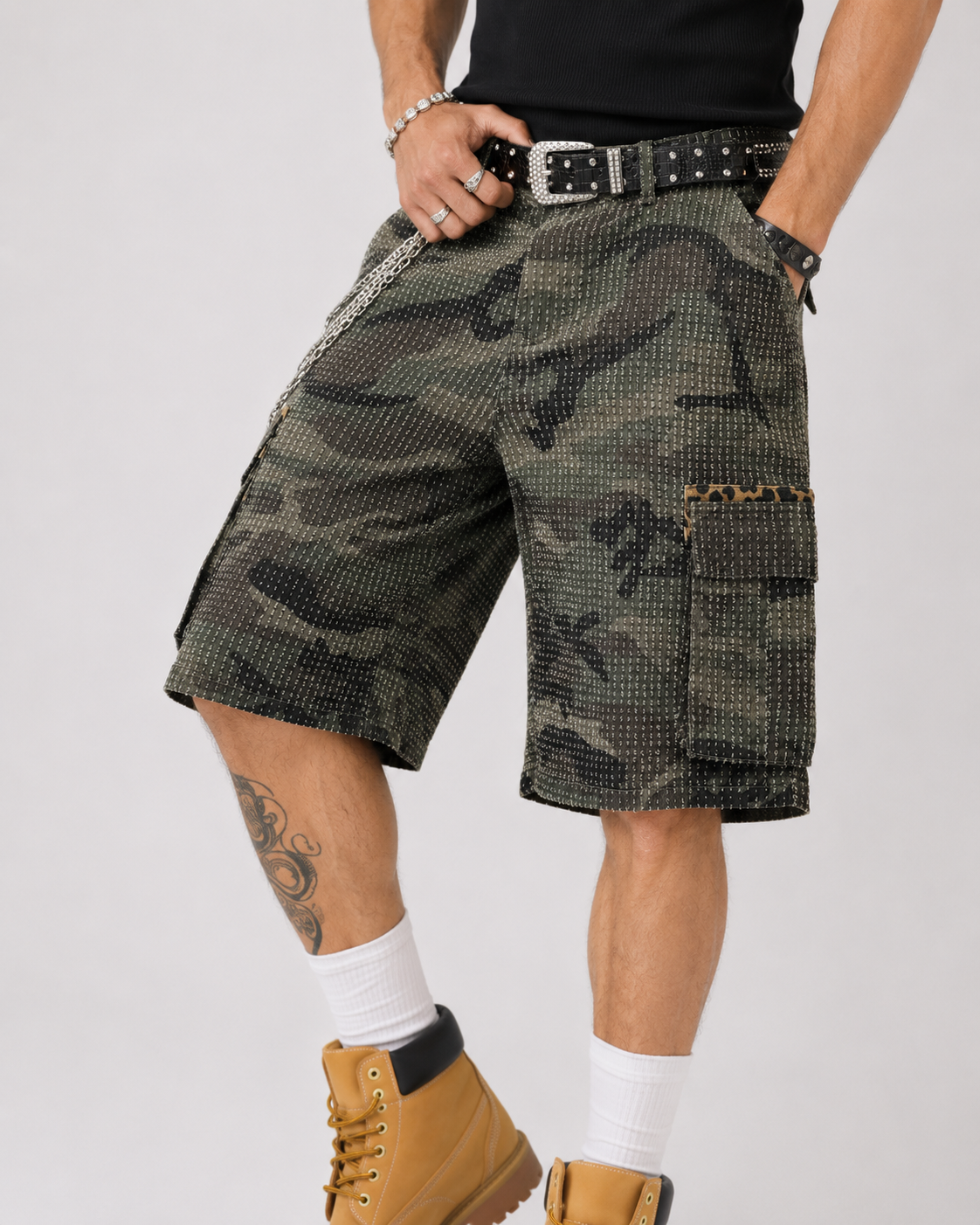 ברמודת קארגו CAMO STUD
