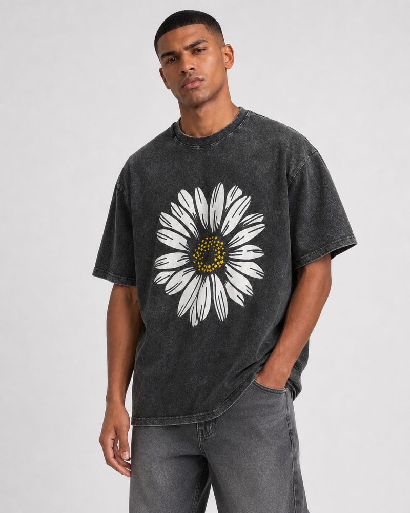 חולצת טי וינטג׳ DAISY BLOOM
