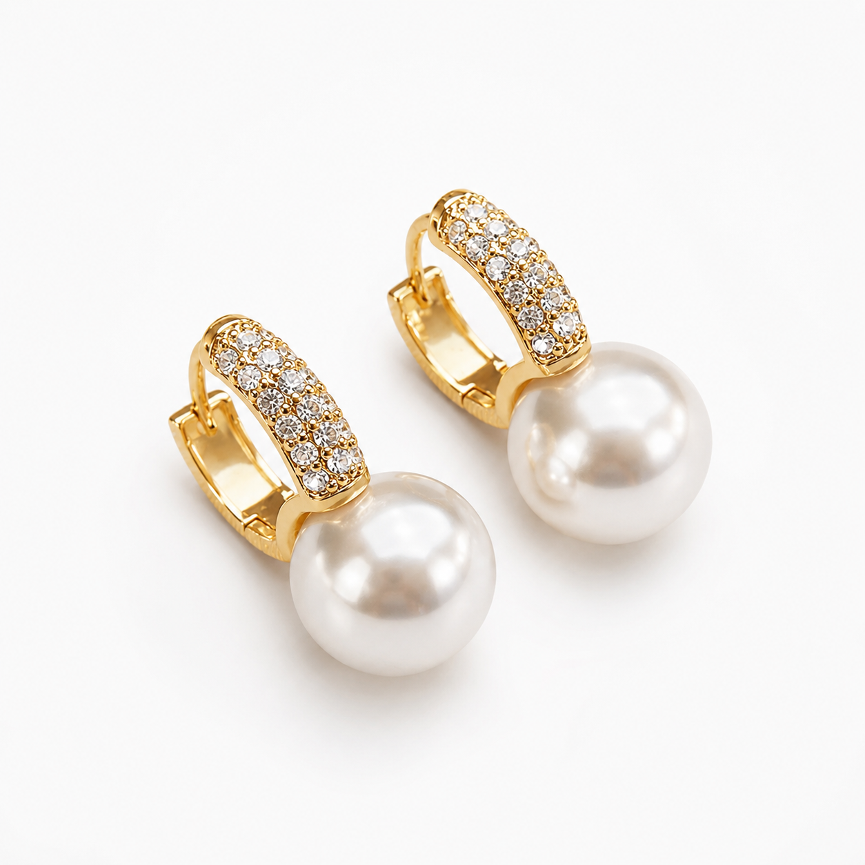 עגילי Luxe Shine Pearl