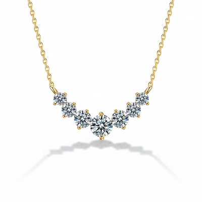 שרשרת מואסנייט דגם Sedra