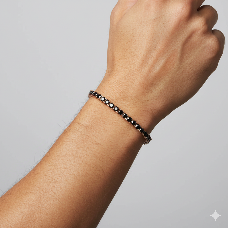 צמיד טניס מואסנייט דגם Ralf