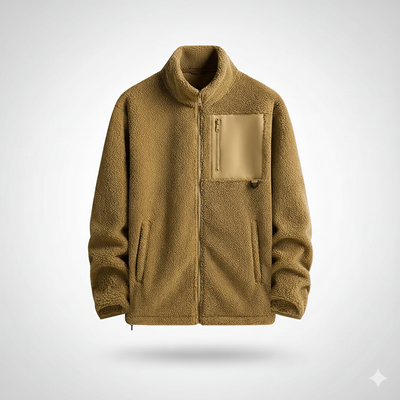 ג'קט פליז דגם Leo