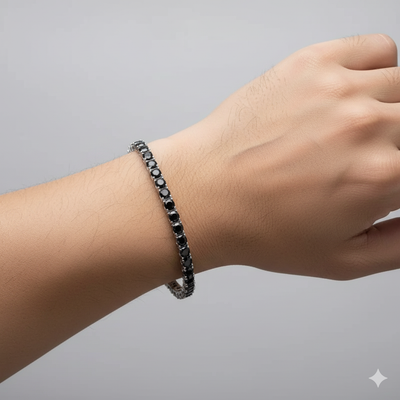 צמיד טניס מואסנייט דגם Kai