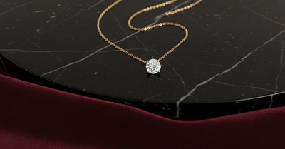 שרשרת מואסנייט דגם Lora