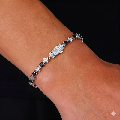 צמיד טניס מואסנייט דגם Aurelius Prime