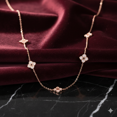 שרשרת מואסנייט דגם Rola