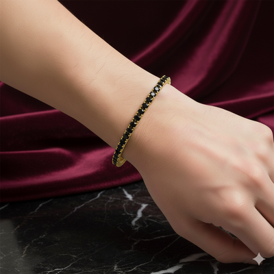 צמיד טניס מואסנייט דגם Noel