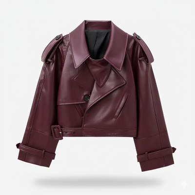 ג'קט עור דגם Rouge