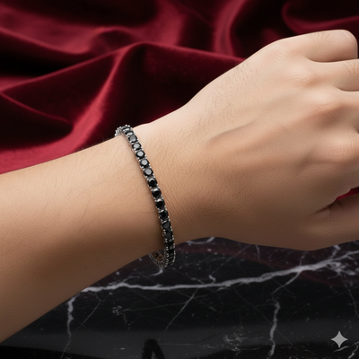 צמיד טניס מואסנייט דגם Kai