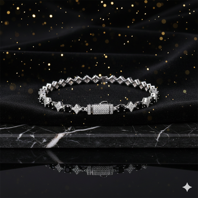 צמיד טניס מואסנייט דגם Aurelius Prime