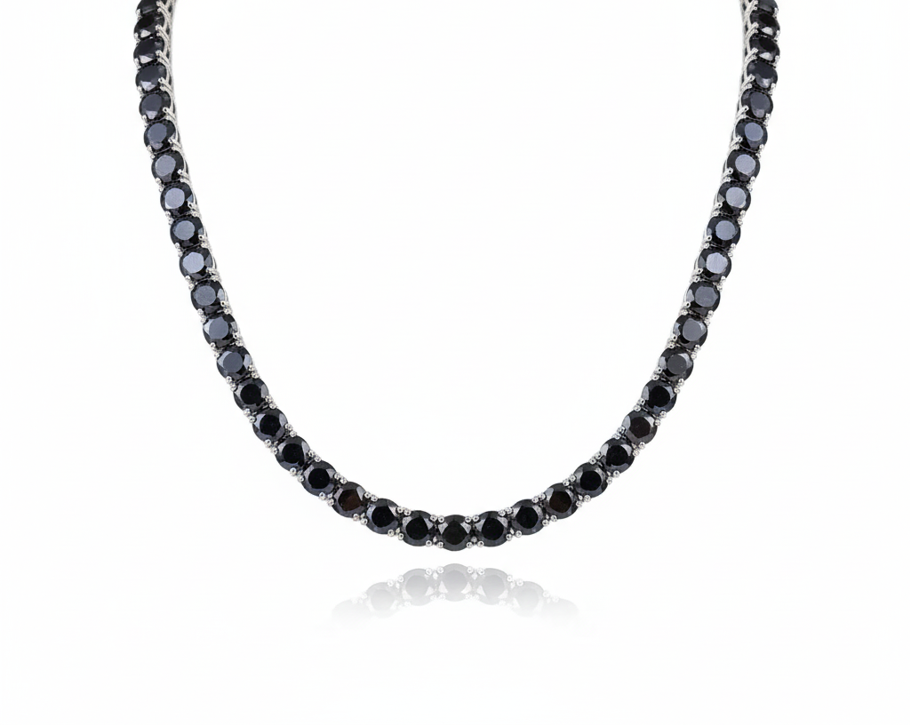 שרשרת טניס מואסנייט דגם Nox