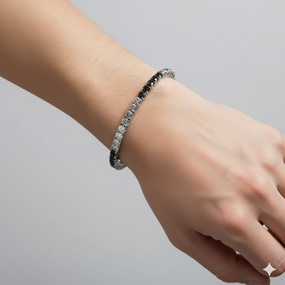 צמיד טניס מואסנייט דגם Libra