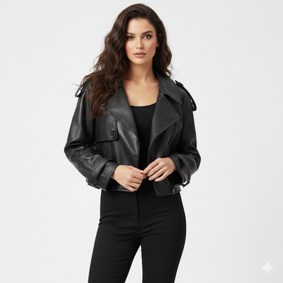 ג'קט עור דגם Rouge