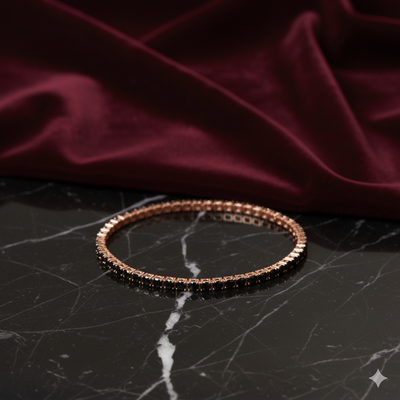 צמיד טניס מואסנייט דגם Ralf