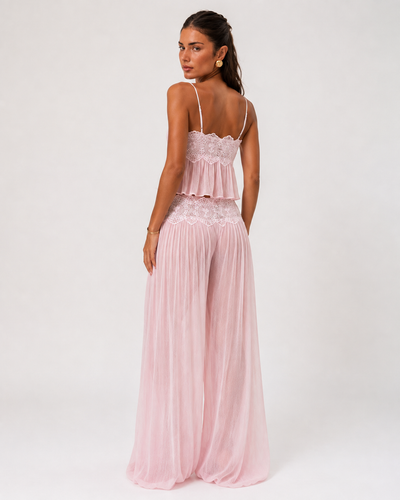 סט תחרה רומנטי ROSÉ LACE