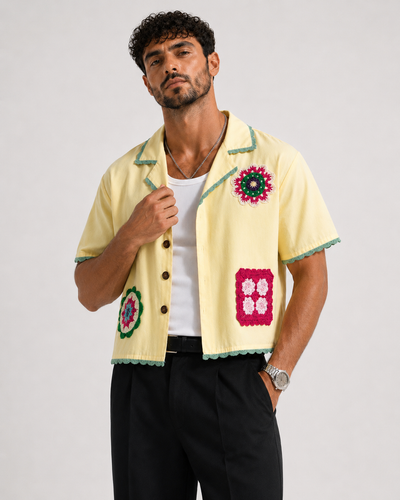 חולצה מכופתרת דגם Solaro