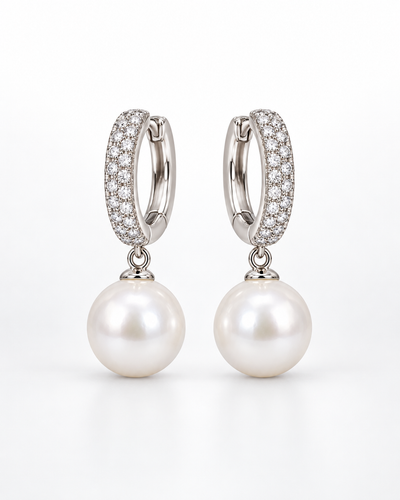 עגילי Luxe Shine Pearl