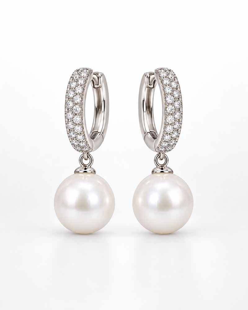 עגילי Luxe Shine Pearl
