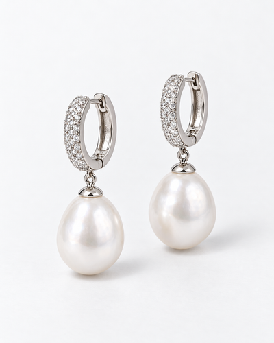 עגילי Luxe Shine Pearl
