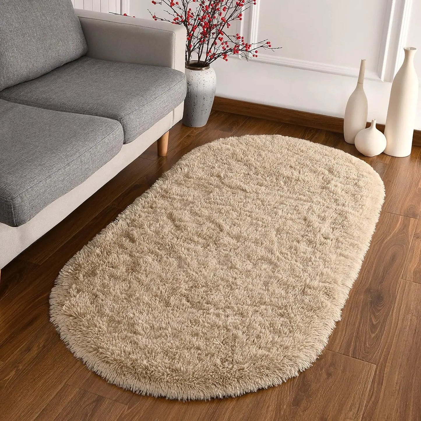 Luxury Velvet Fluffy Carpet Soft Children Rugs Room Mat Modern Shaggy Area Rug for Bedroom Bedside Home Decor