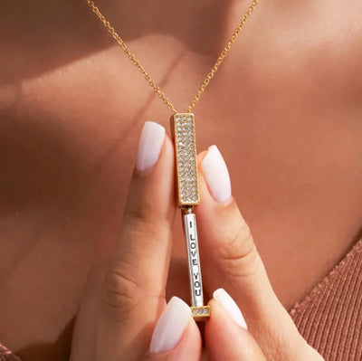 שרשרת דגם I love you