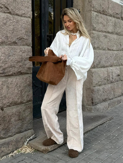 מכנס קורדרוי דגם Riley