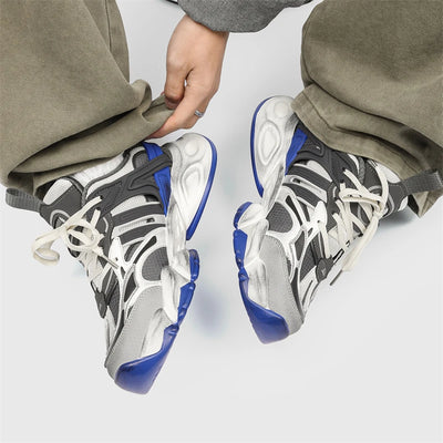Men's Casual Sneakers Breathable Luxury Trainer Race Shoes Fashion Loafers Running Shoes for Male Comfortable Tenis