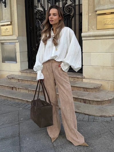 מכנס קורדרוי דגם Riley