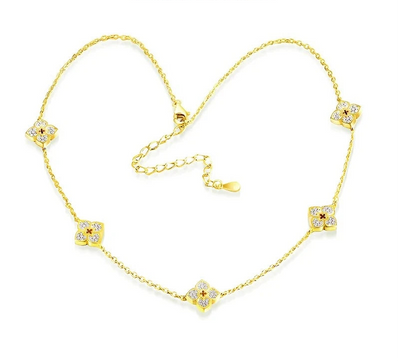 שרשרת מואסנייט דגם Rola