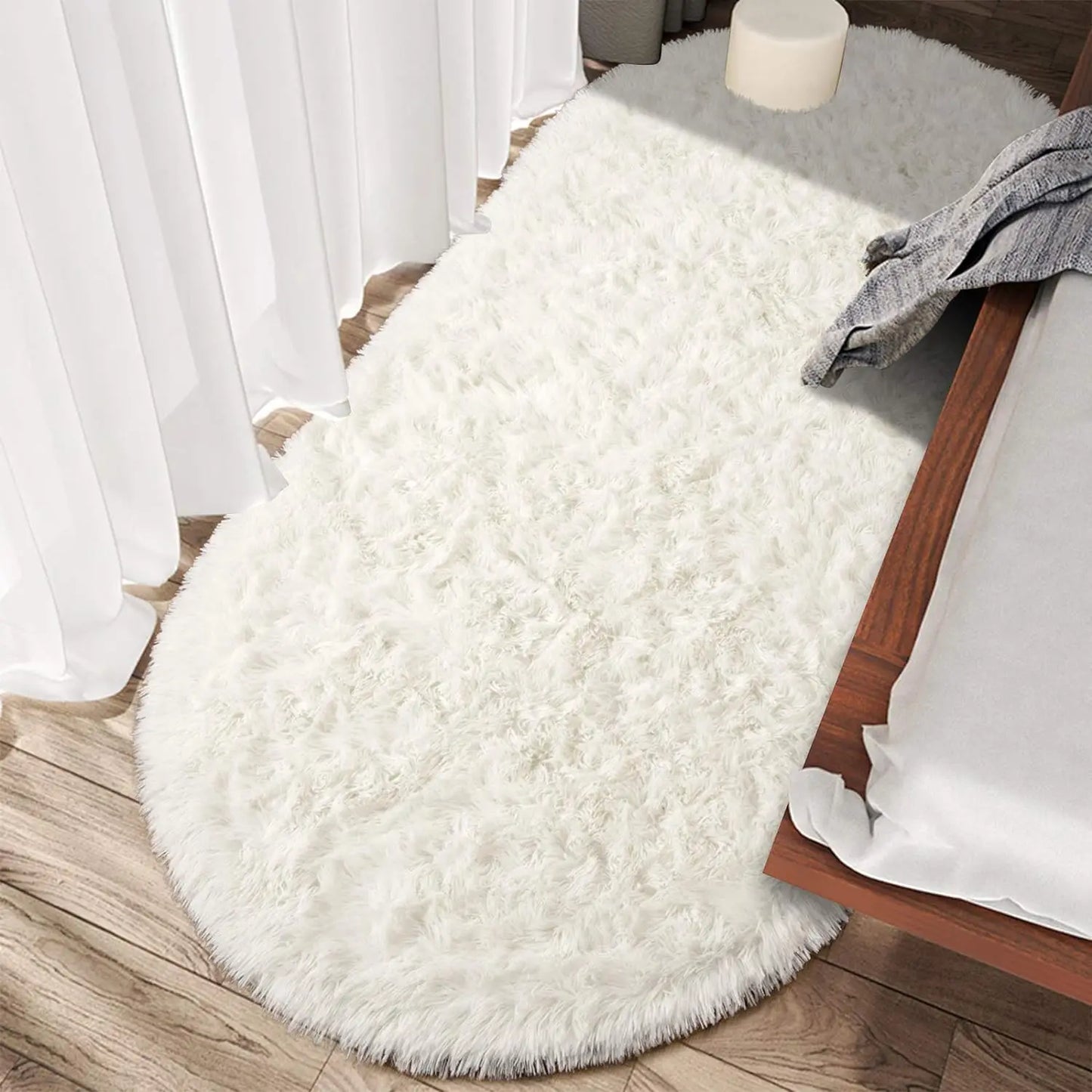 Luxury Velvet Fluffy Carpet Soft Children Rugs Room Mat Modern Shaggy Area Rug for Bedroom Bedside Home Decor