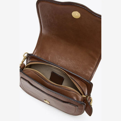 Vintage Crossbody Saddle Bag