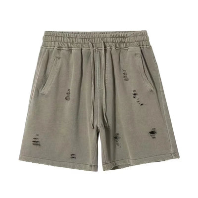2025cut-up vintage shorts