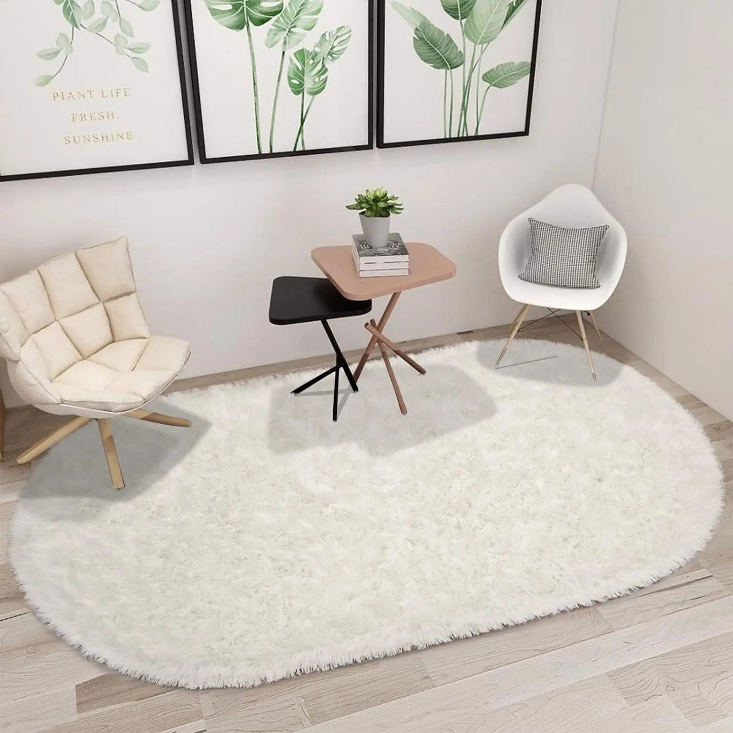 Luxury Velvet Fluffy Carpet Soft Children Rugs Room Mat Modern Shaggy Area Rug for Bedroom Bedside Home Decor