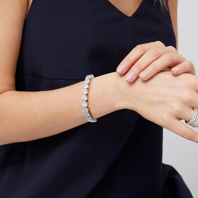 צמיד מואסנייט דגם Eveline